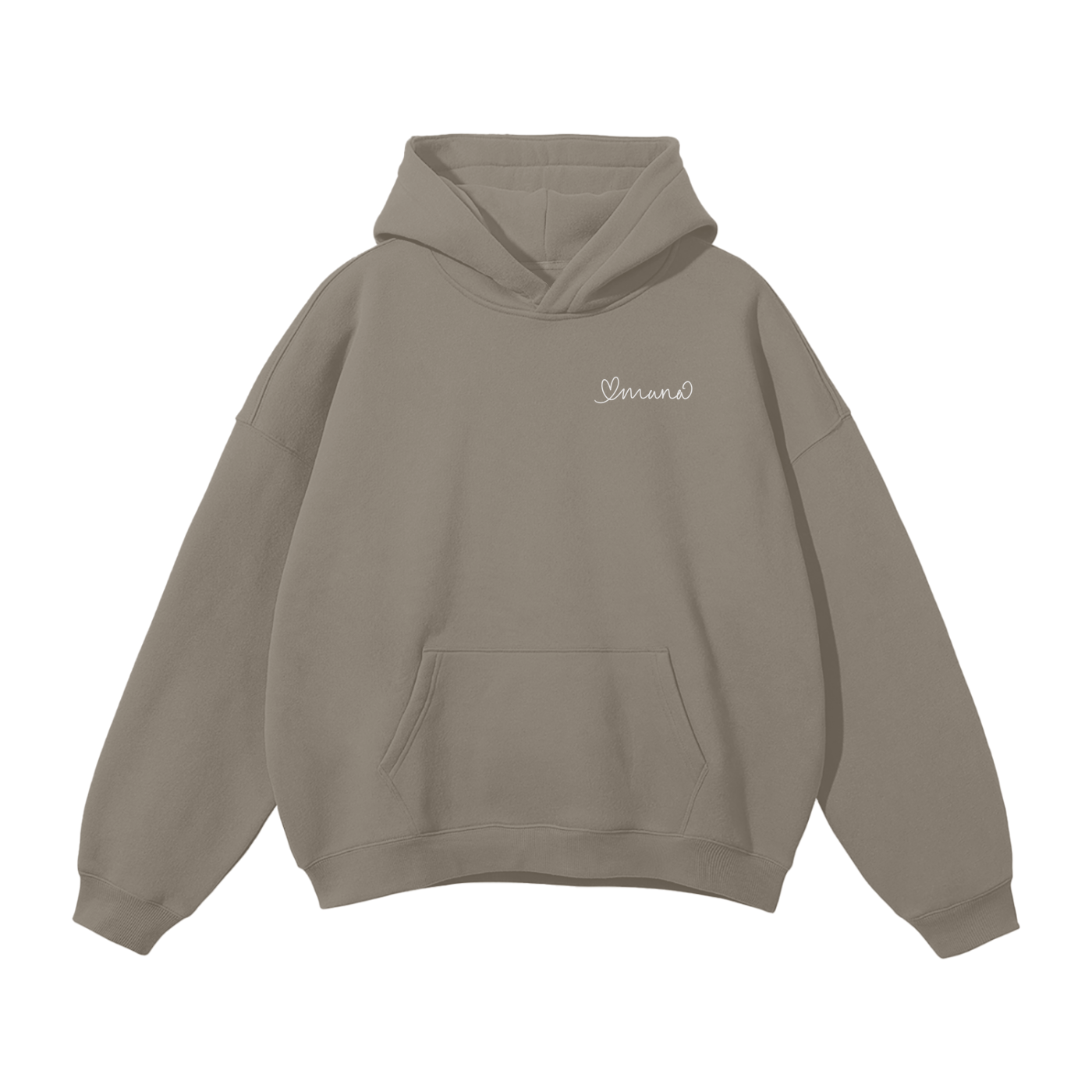 Love Mana "Strawberry Heart" Oversized Fleece Hoodie