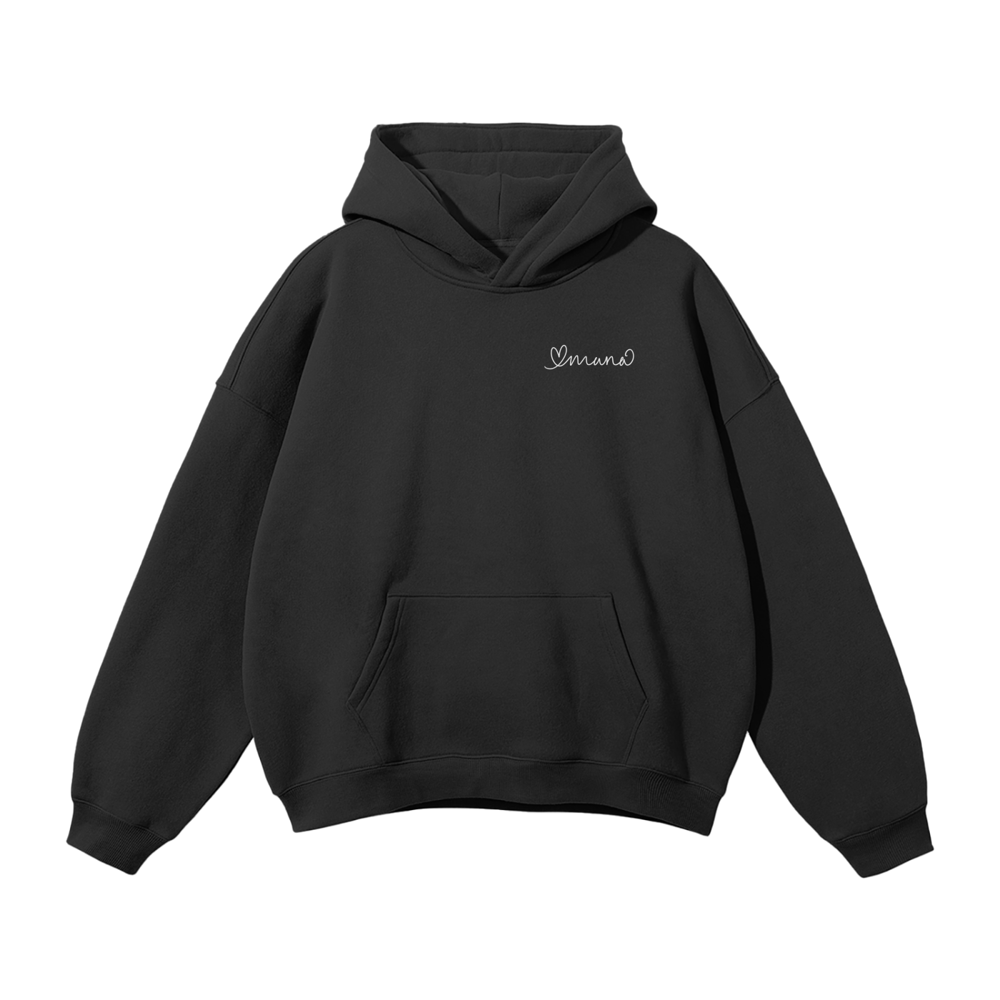 Love Mana "Strawberry Heart" Oversized Fleece Hoodie