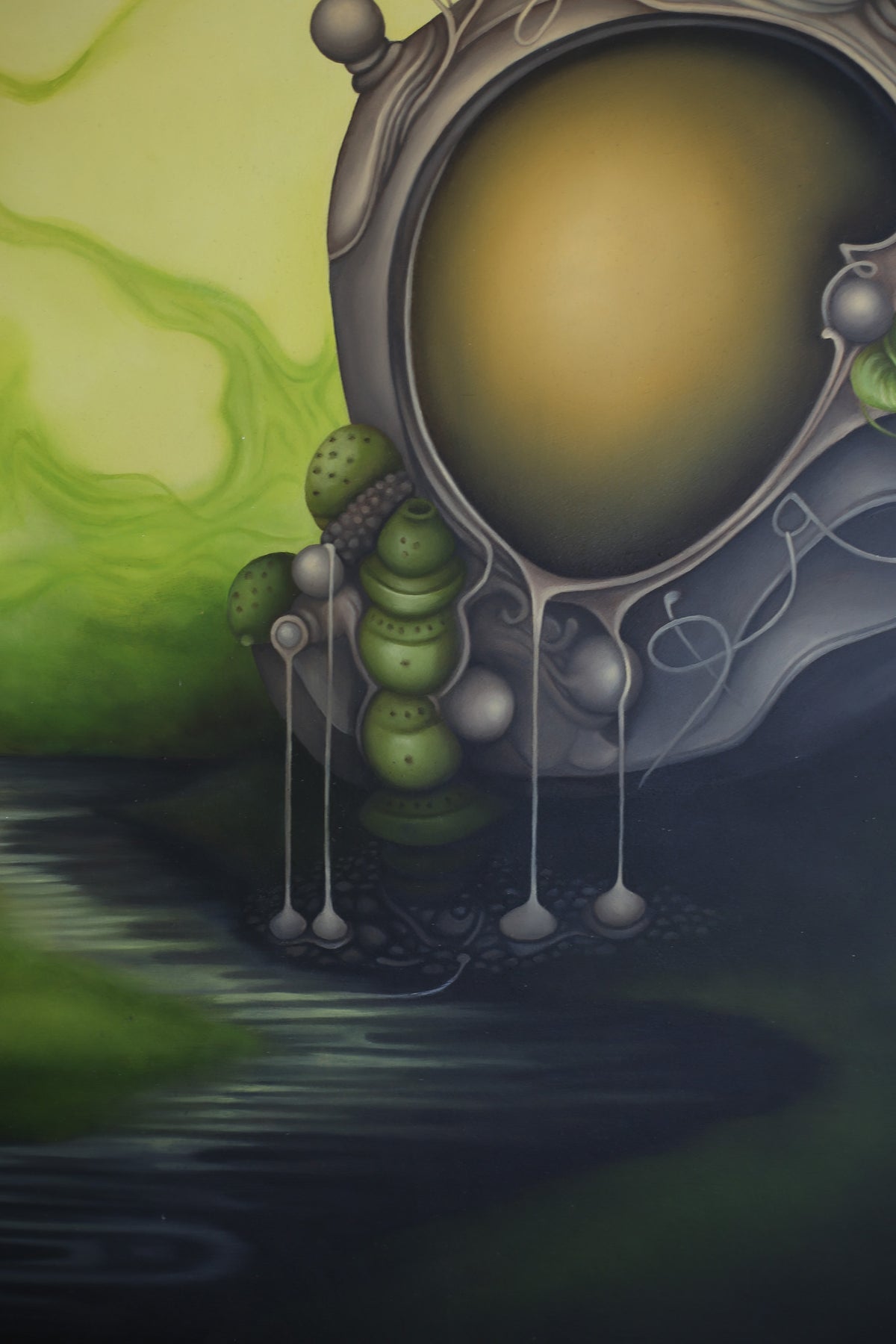 "Passenger" Original Oil Painting On Wood