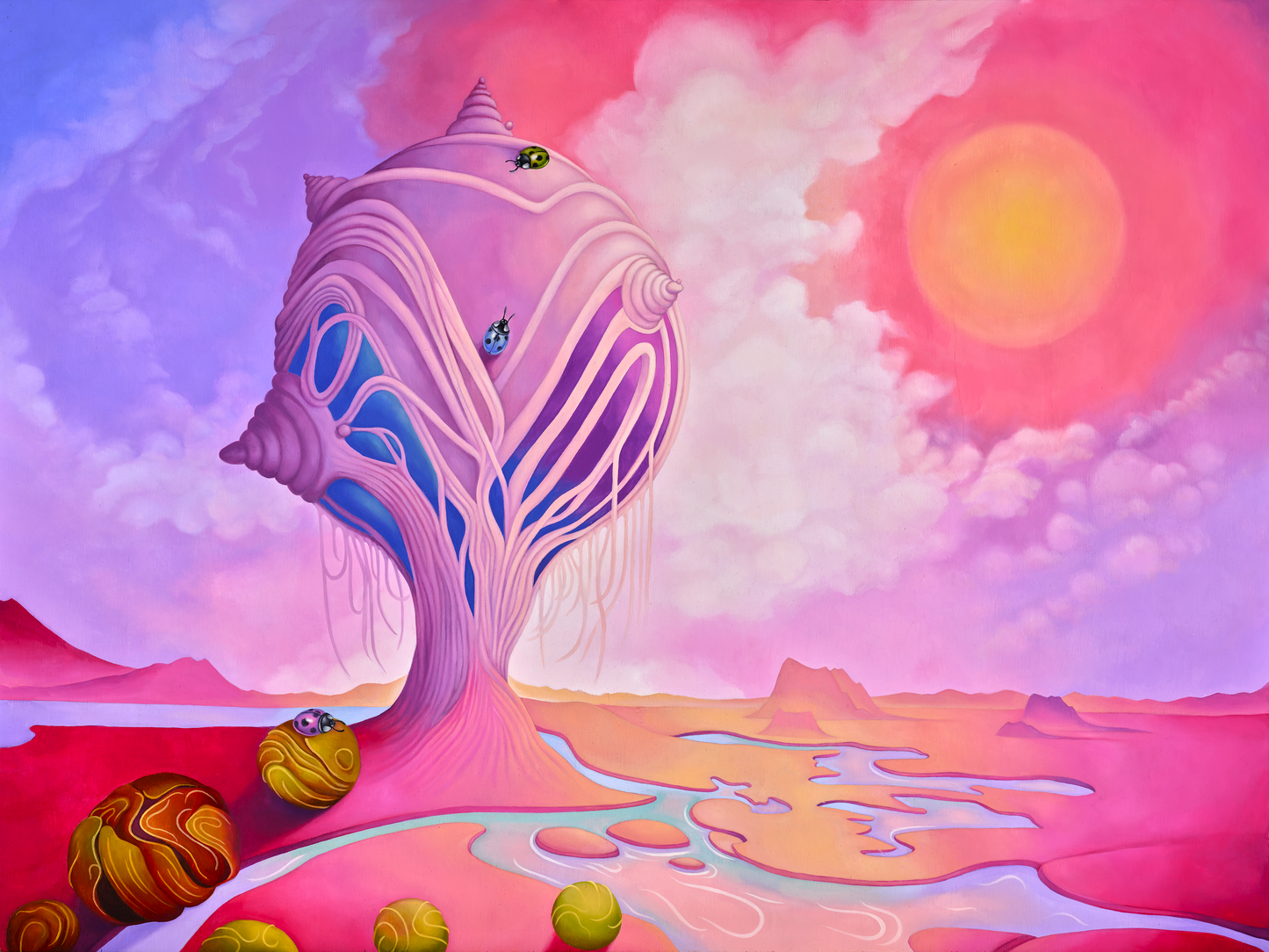 "Pure Imagination" Original Oil Painting On Wood