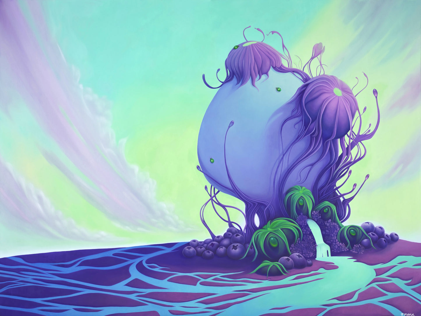 "Turning Violet" Fine Art Giclee Prints