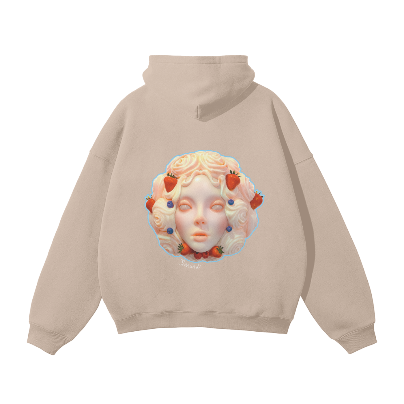 Love Mana "Cake Pop" Oversized Fleece Hoodie