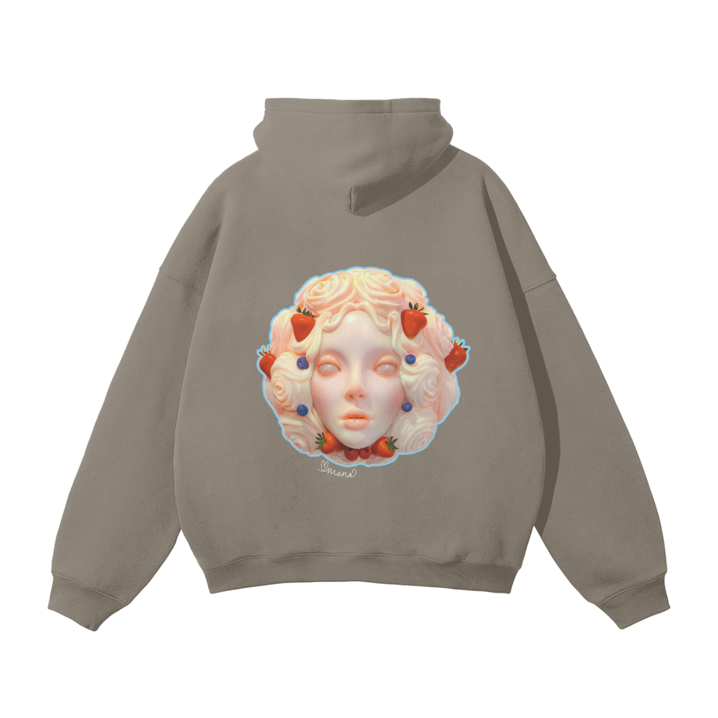 Love Mana "Cake Pop" Oversized Fleece Hoodie