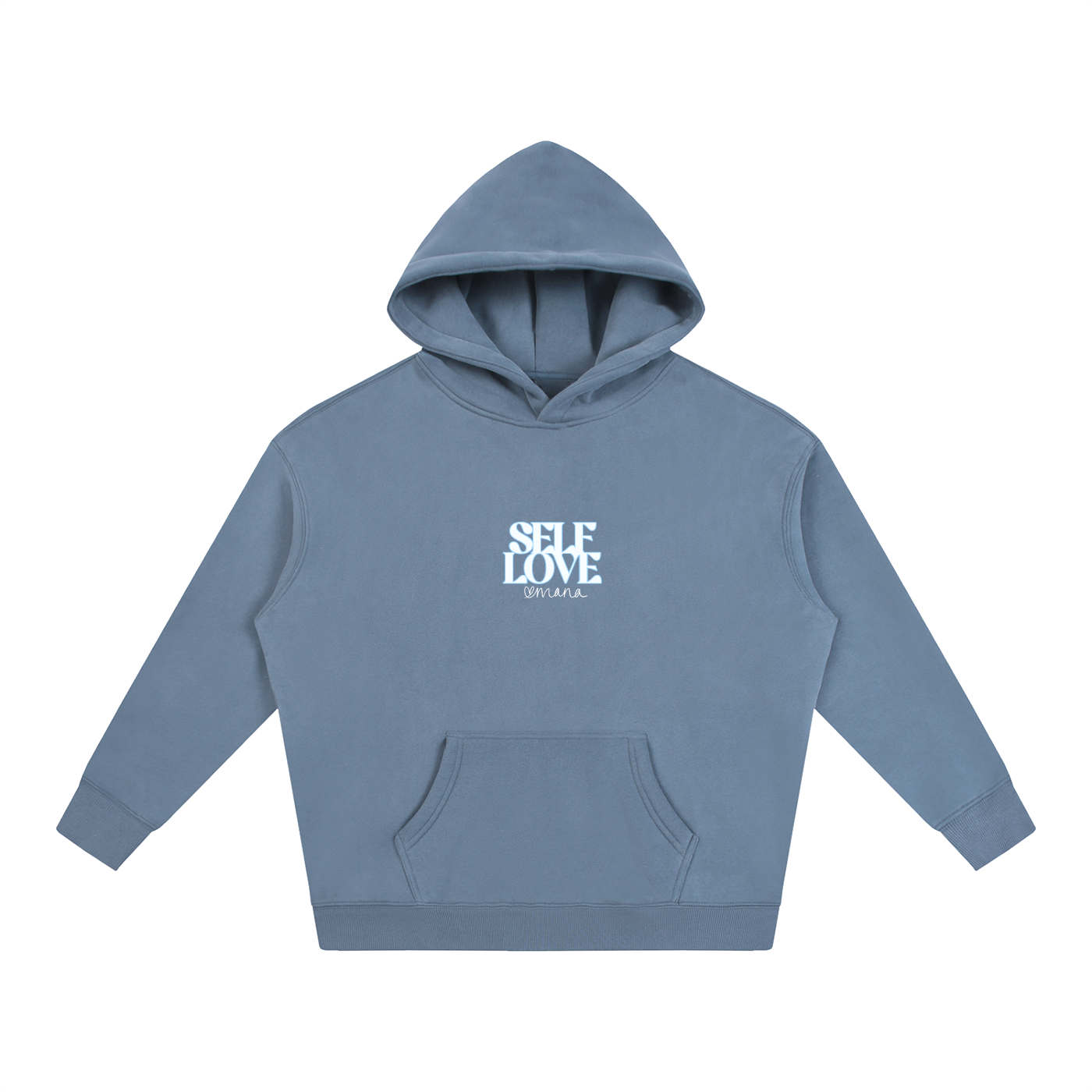 "Self Love" Oversize Fleeced Hoodie
