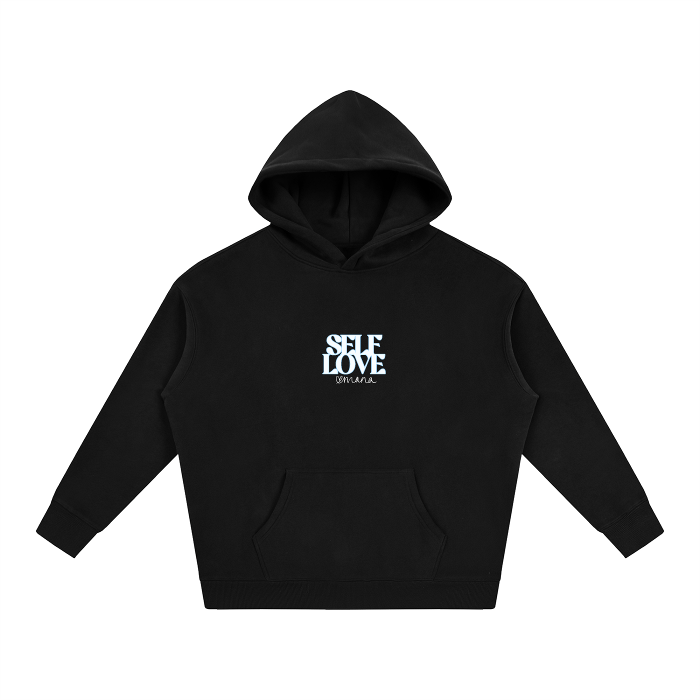 "Self Love" Oversize Fleeced Hoodie
