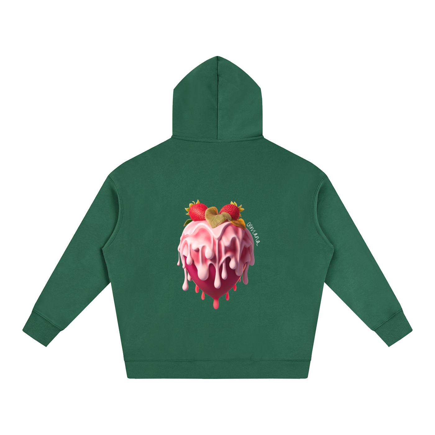 "Love Club" Oversize Fleeced Hoodie