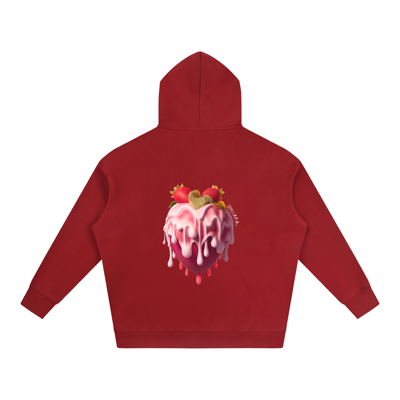 "Love Club" Oversize Fleeced Hoodie