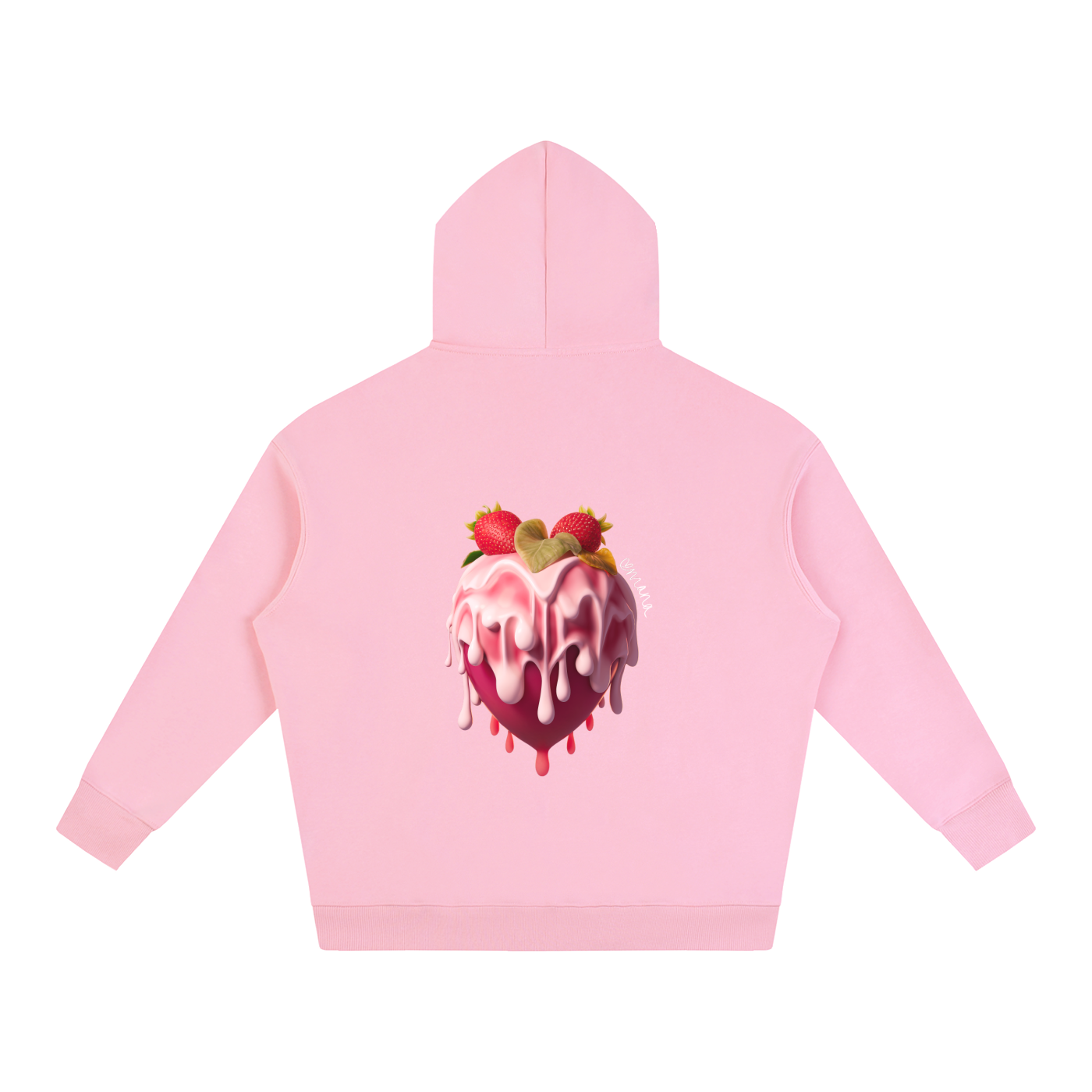 "Love Club" Oversize Fleeced Hoodie