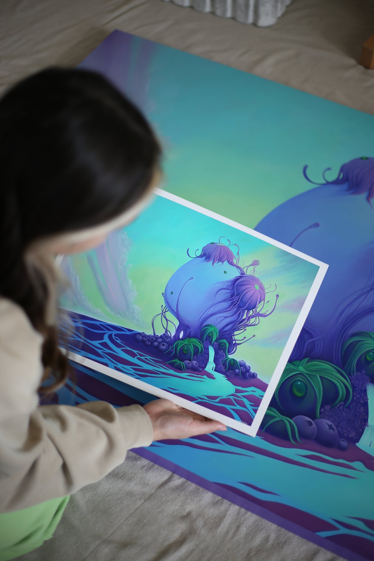 "Turning Violet" Fine Art Prints