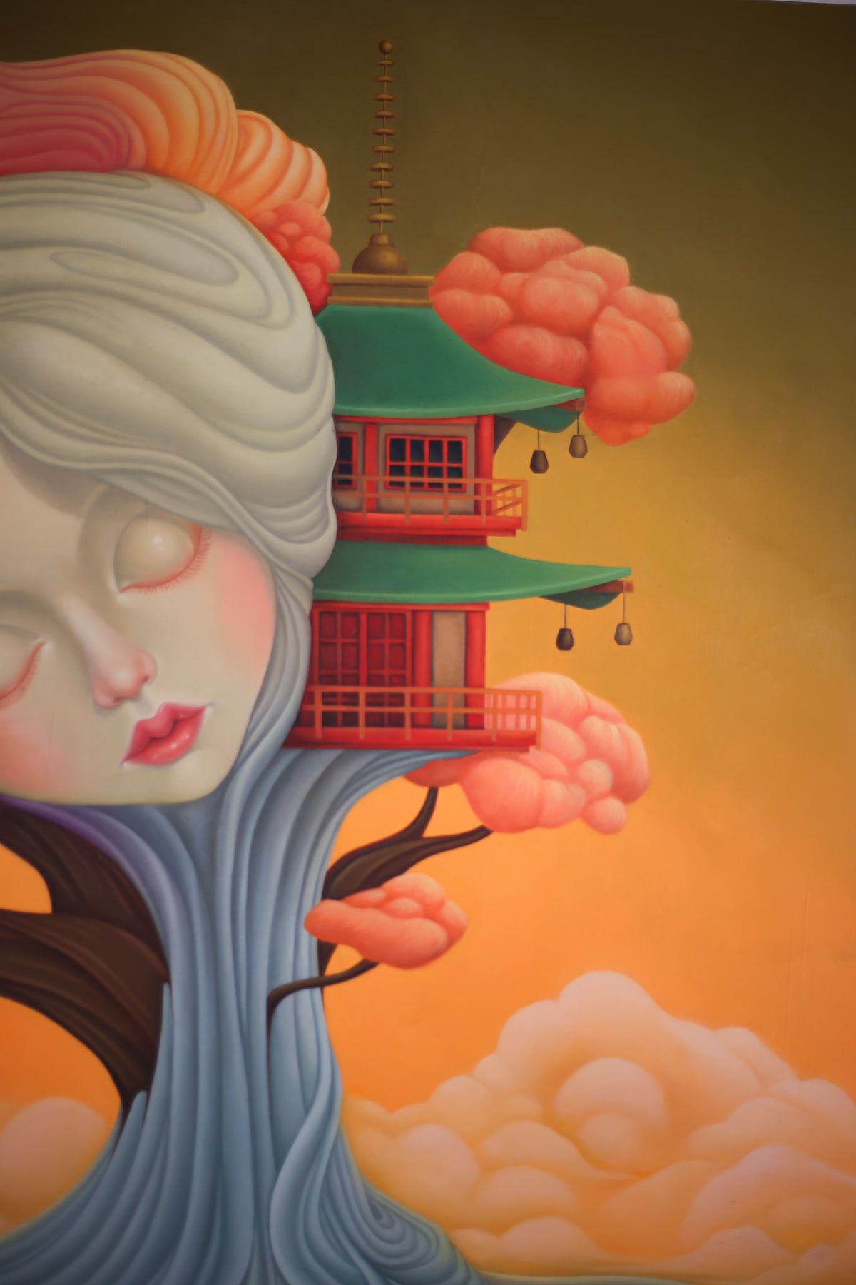 "Silk Road" Original Oil Painting On Wood