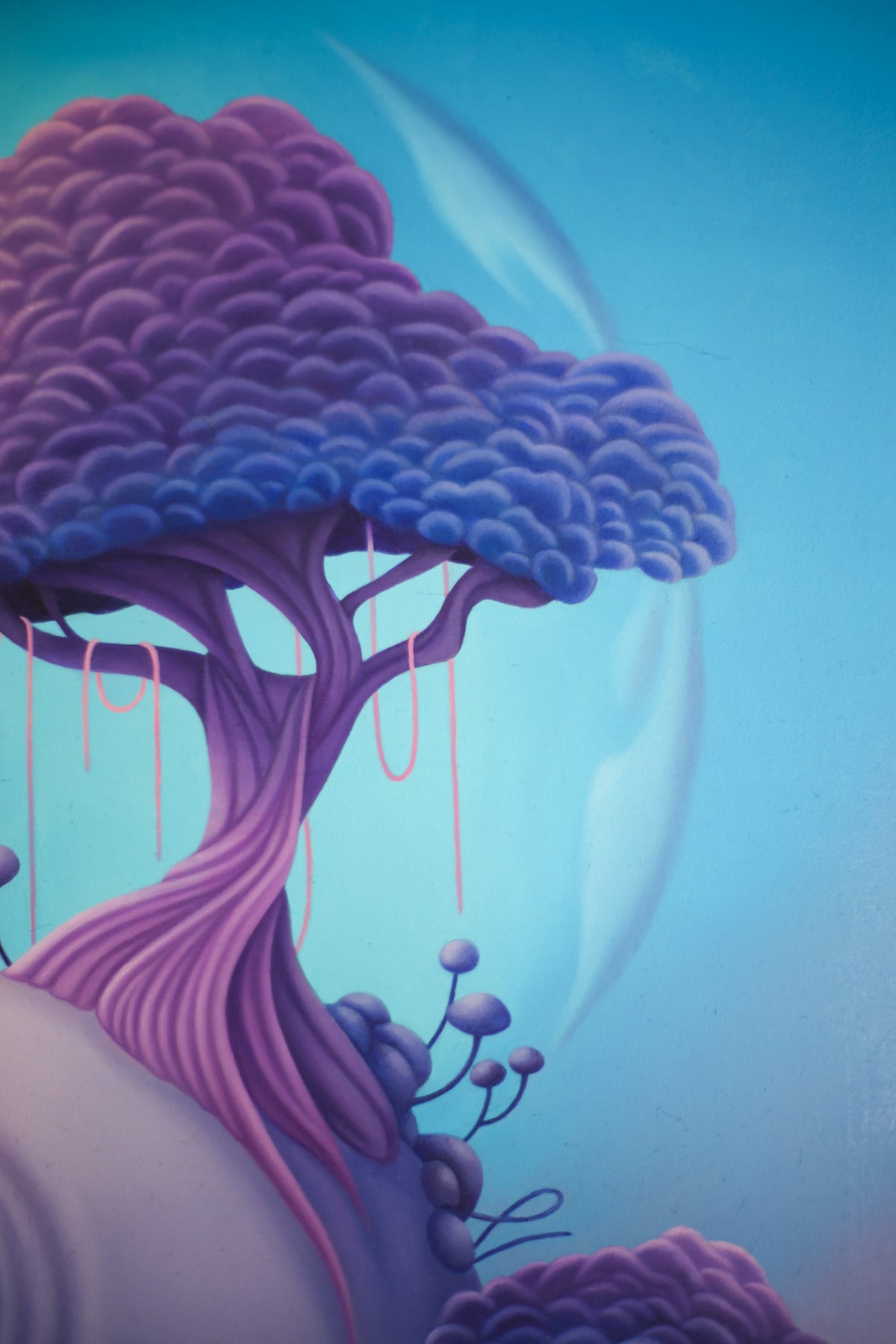 "Home Tree" Original Oil Painting On Wood