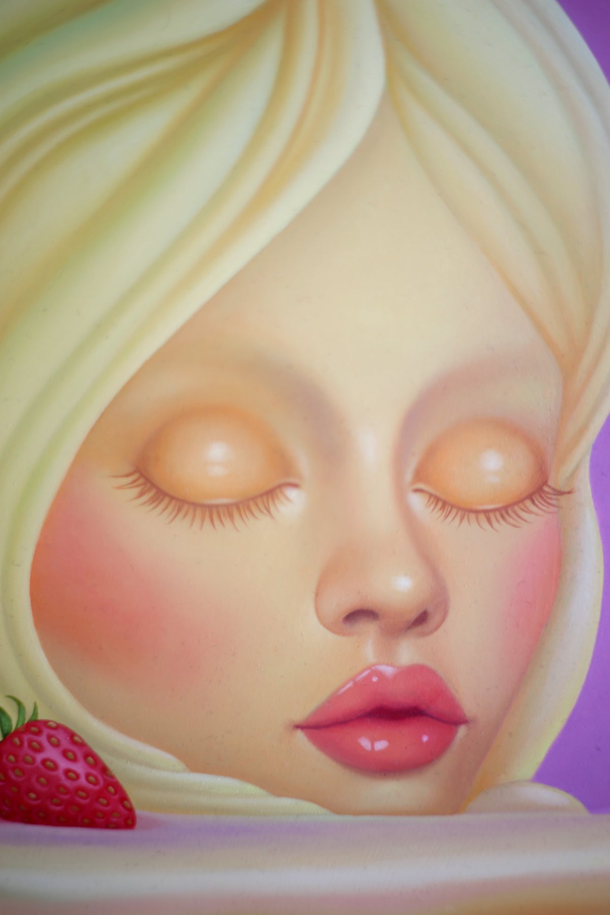 "Let Them Eat Cake" Original Oil Painting On Wood