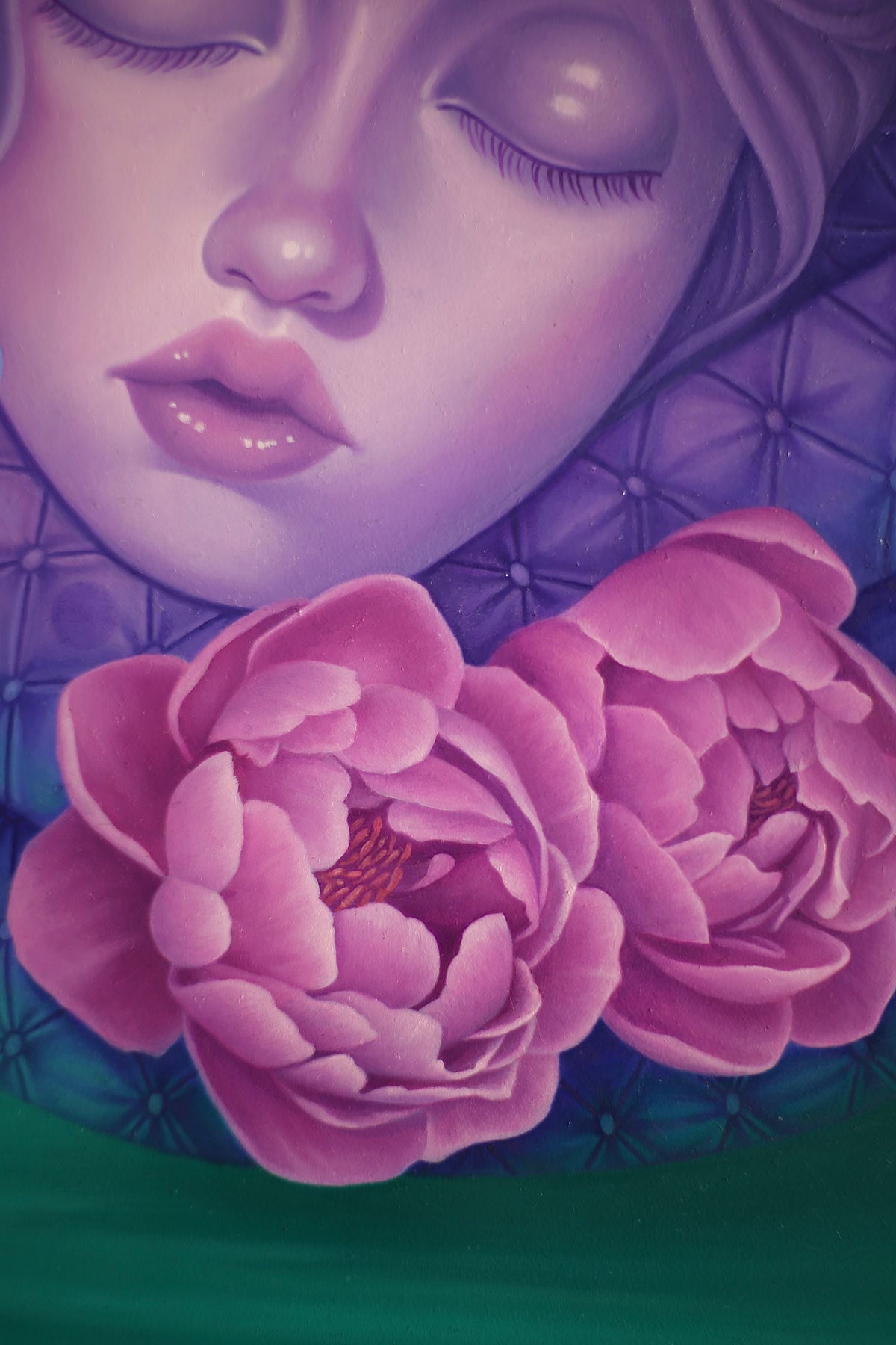 "Mistress Anne Boleyn" Original Oil Painting On Wood