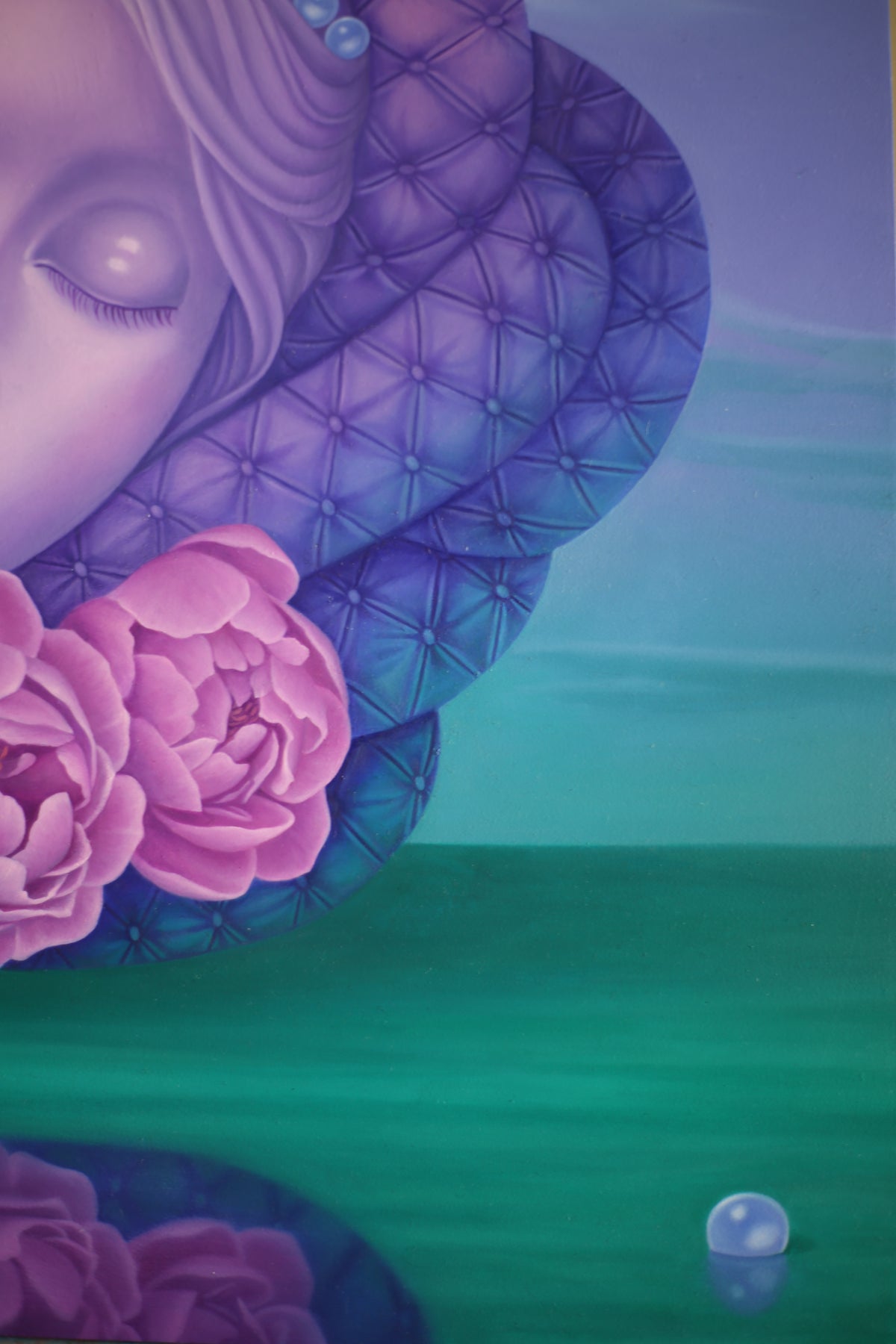 "Mistress Anne Boleyn" Original Oil Painting On Wood