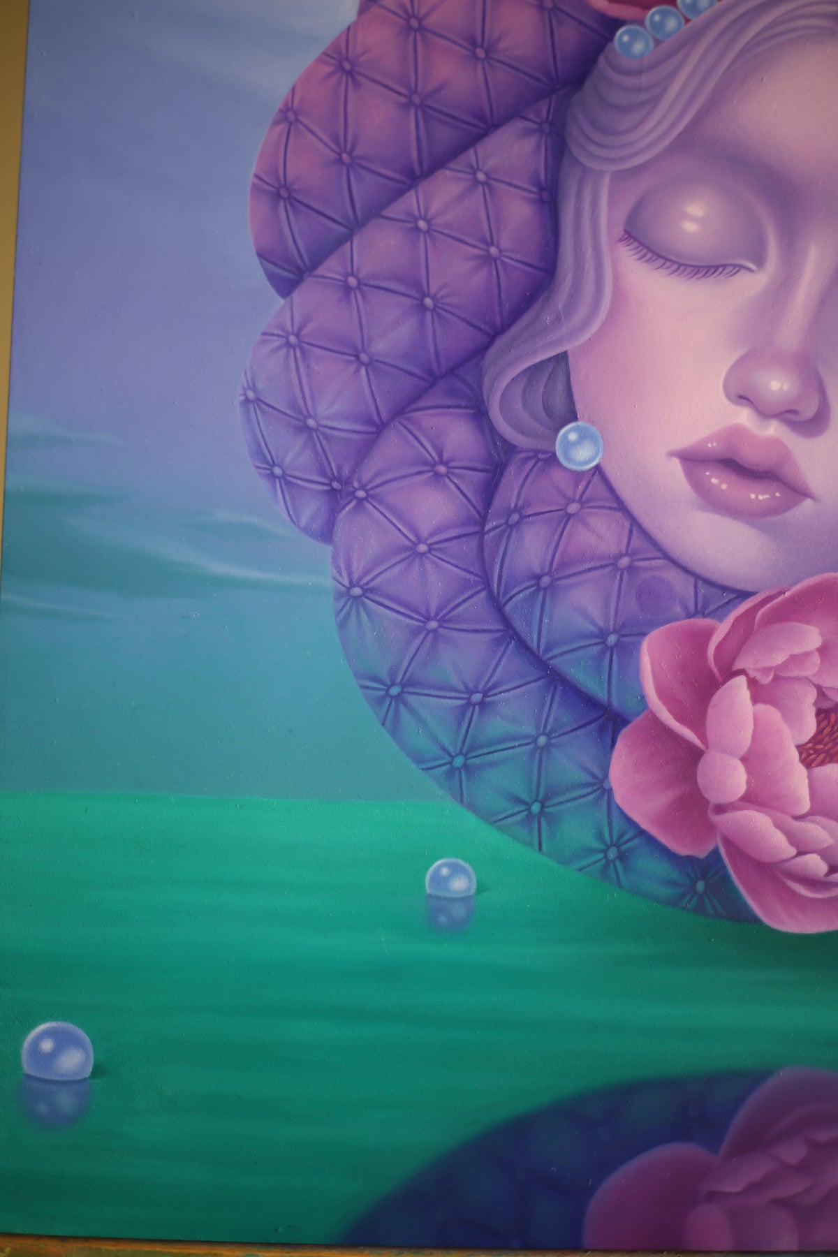 "Mistress Anne Boleyn" Original Oil Painting On Wood