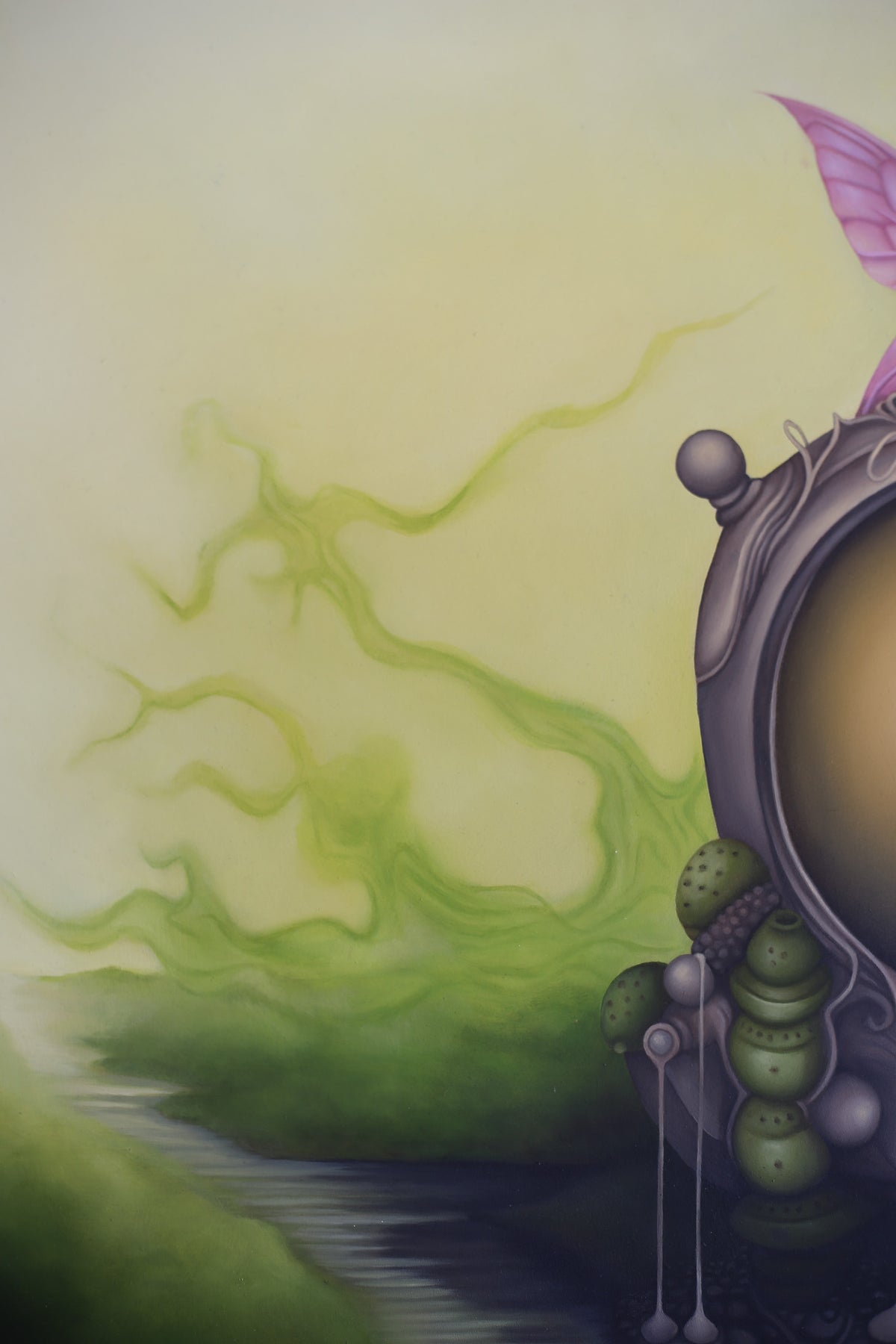 "Passenger" Original Oil Painting On Wood