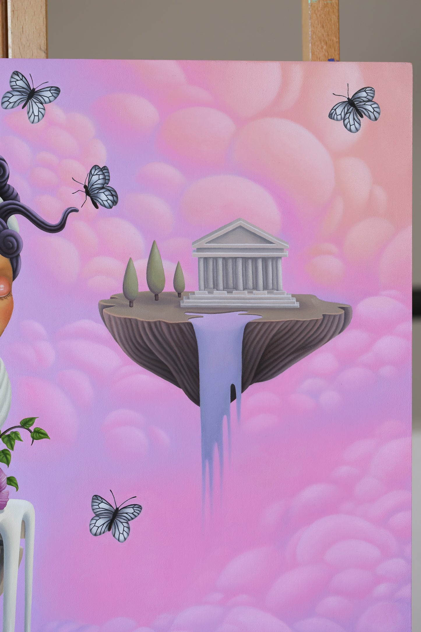 "Muses" Original Oil Painting On Wood