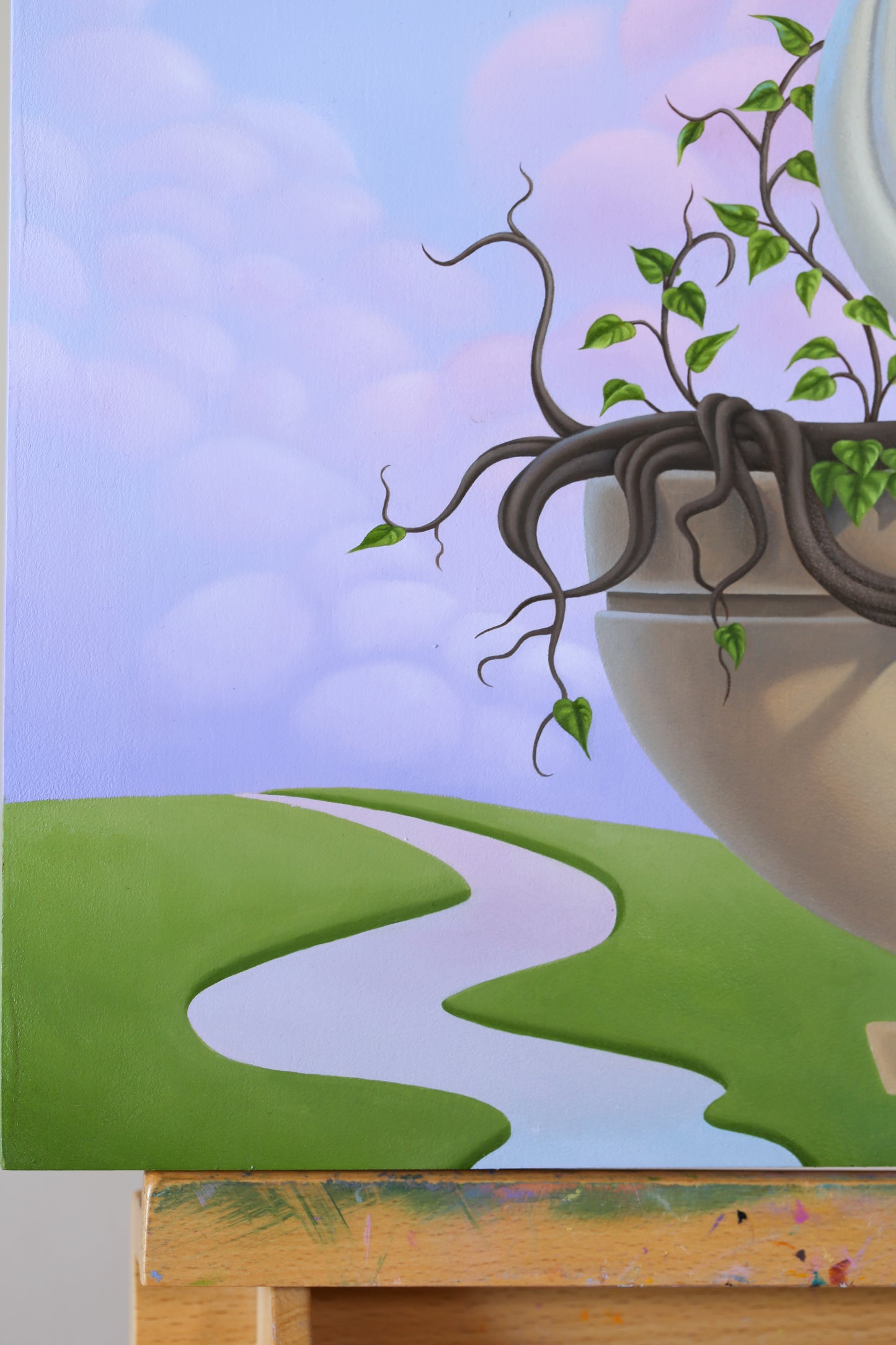 "Muses" Original Oil Painting On Wood