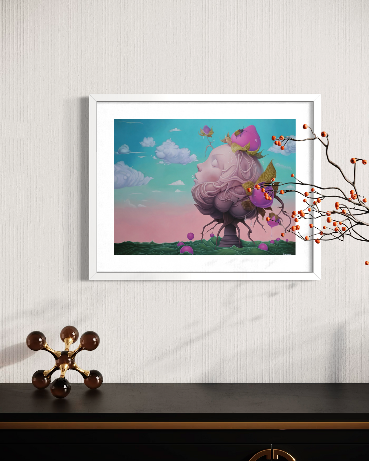 "Lady Whistledown" Limited Edition Fine Art Giclee Prints