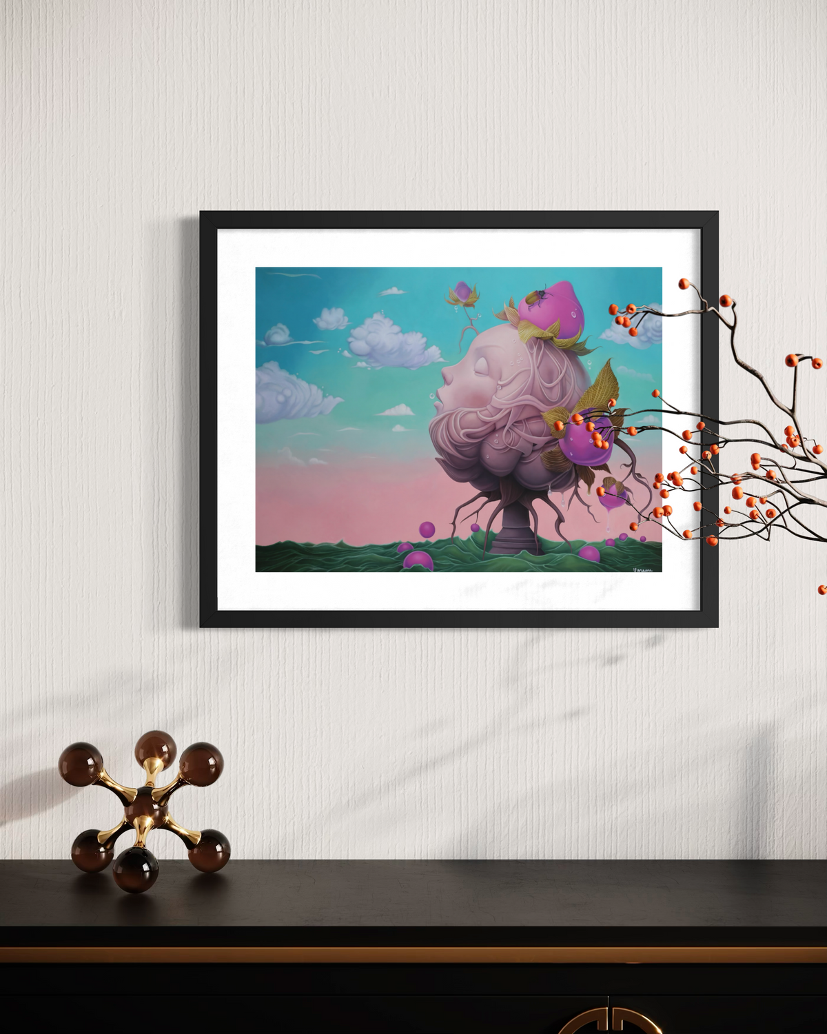 "Lady Whistledown" Limited Edition Fine Art Giclee Prints