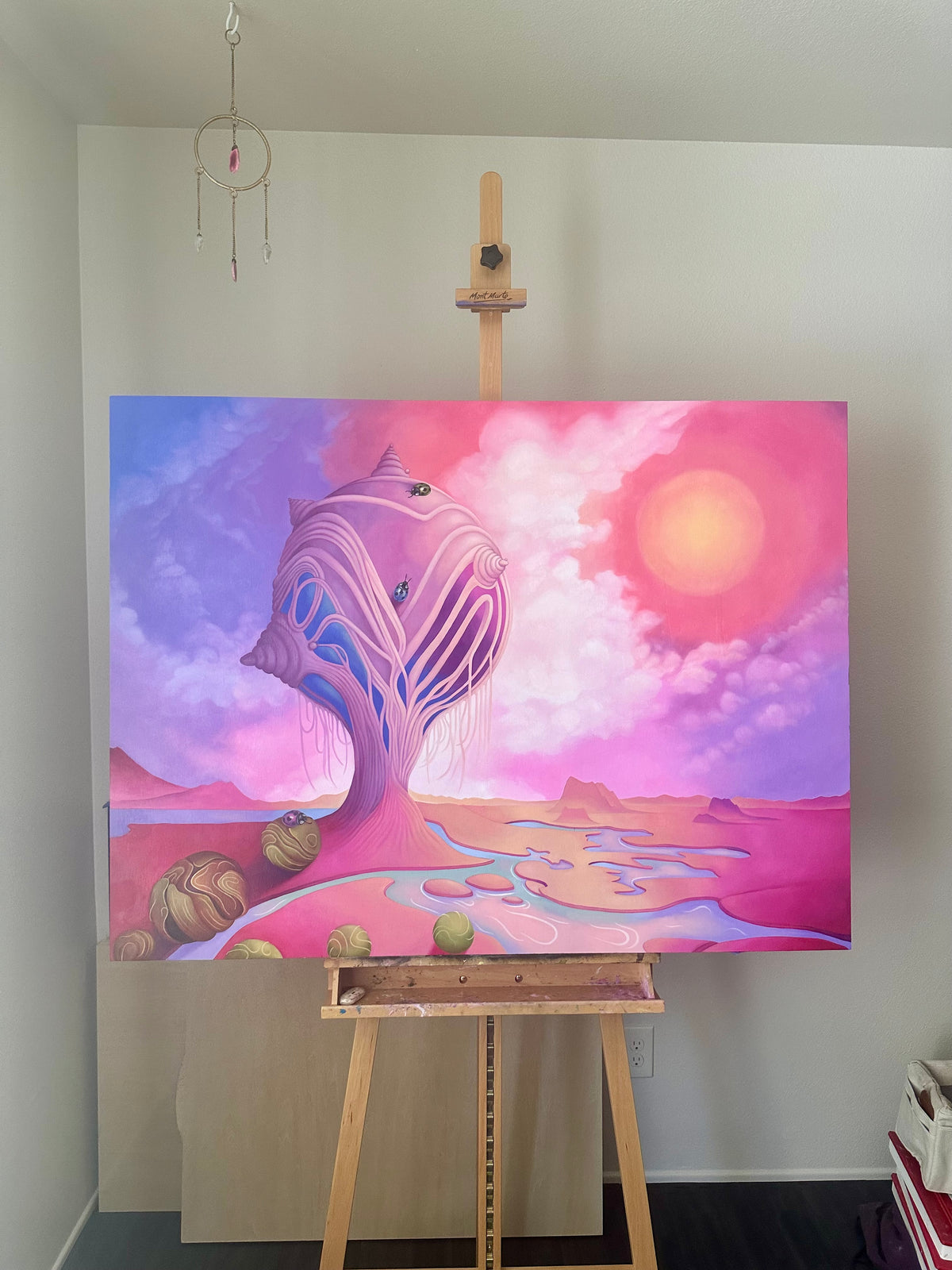 "Pure Imagination" Original Oil Painting On Wood