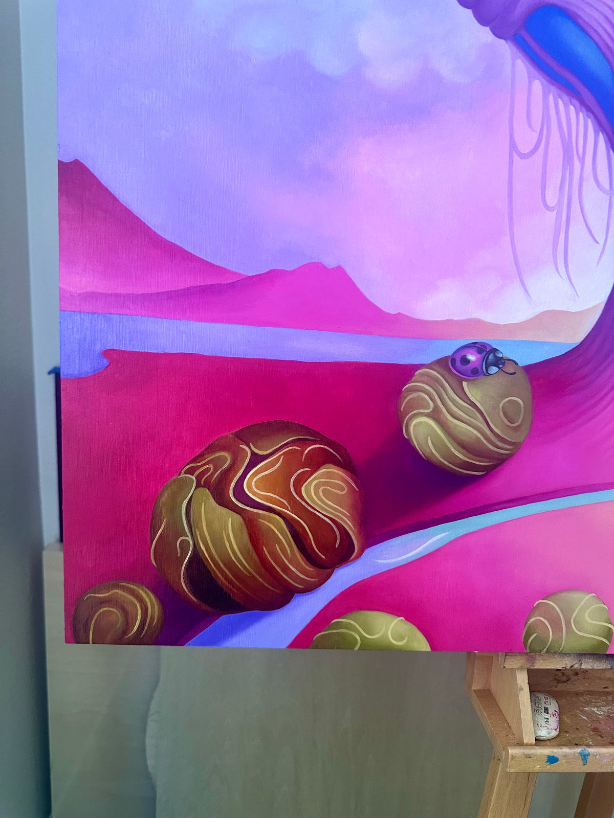 "Pure Imagination" Original Oil Painting On Wood
