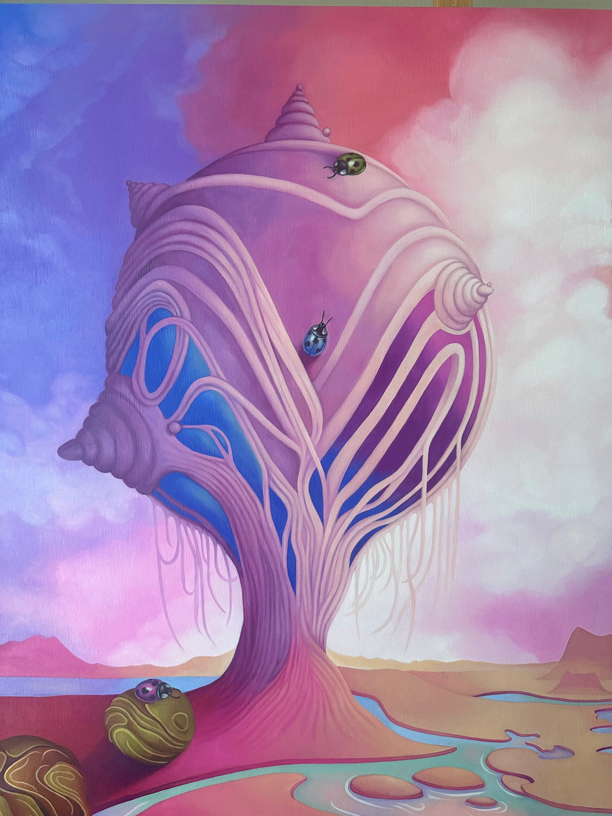 "Pure Imagination" Original Oil Painting On Wood