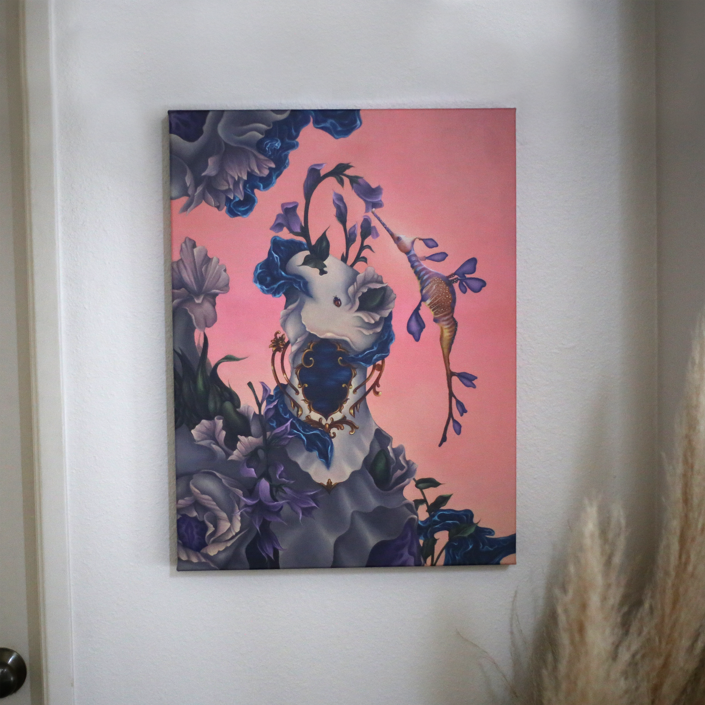 "Sweet Nectar" Original Oil Painting On Canvas