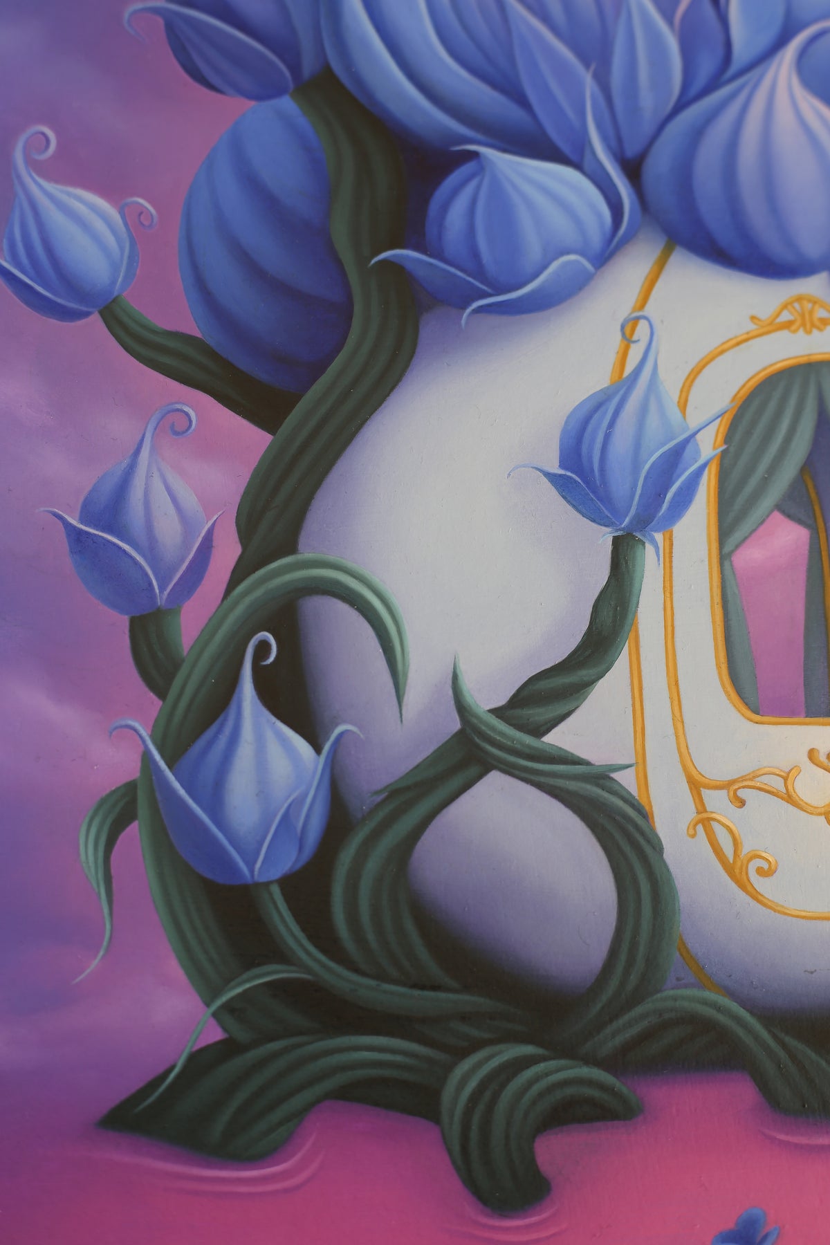 "Bibbidi-Bobbidi-Boo" Original Oil Painting On Wood