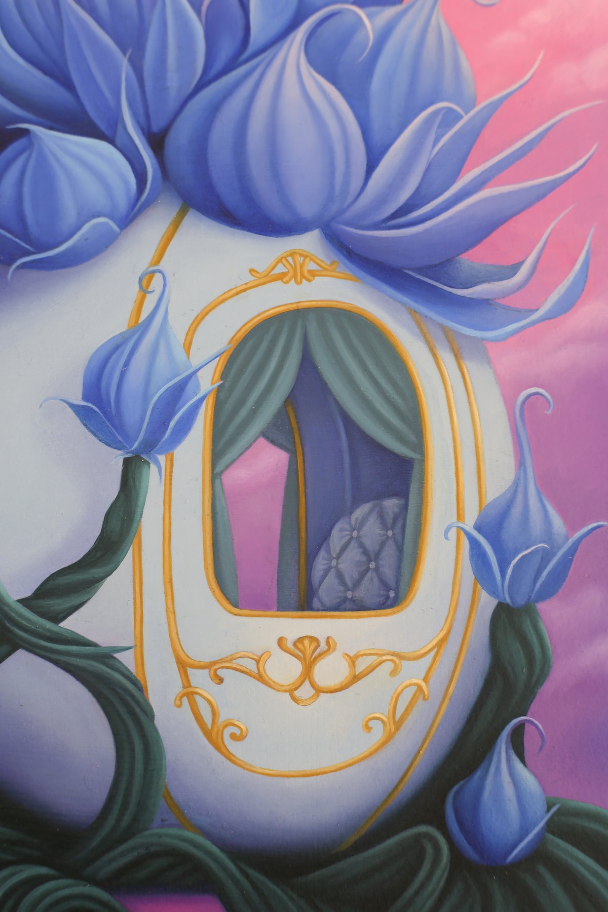 "Bibbidi-Bobbidi-Boo" Original Oil Painting On Wood