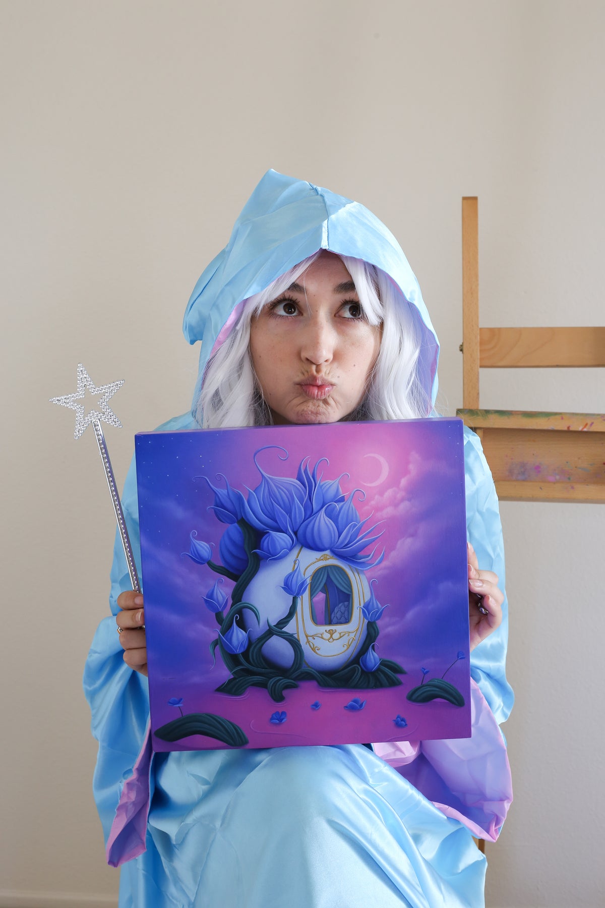 "Bibbidi-Bobbidi-Boo" Original Oil Painting On Wood