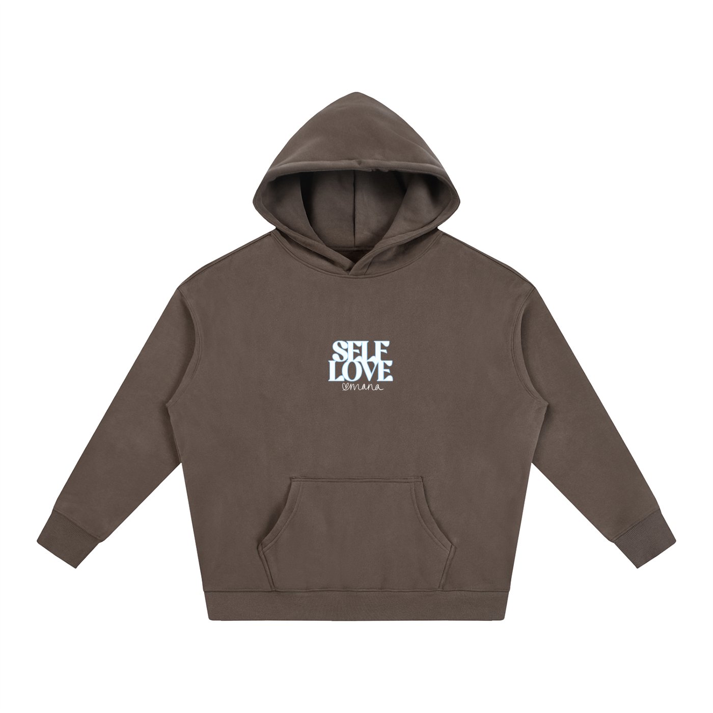 "Self Love" Oversize Fleeced Hoodie