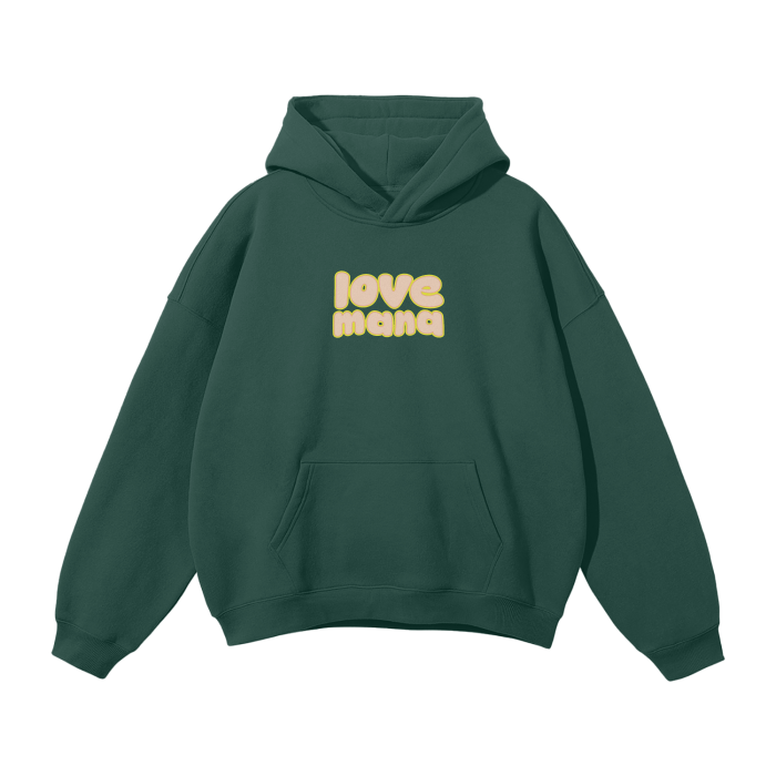 Love Mana Oversized Fleece Hoodie